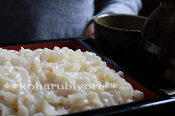 ざるうどん～岩瀬の清水そば～