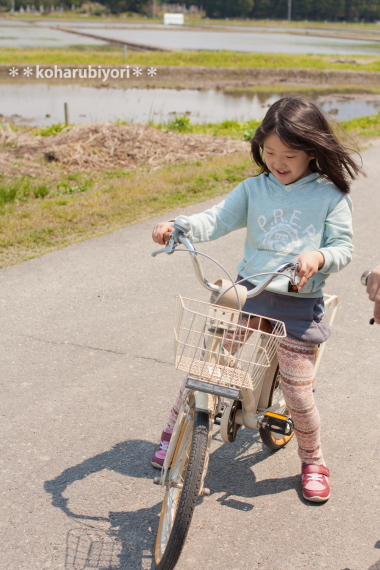 自転車デビュー