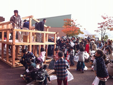 阿賀野市　文化祭　木工教室