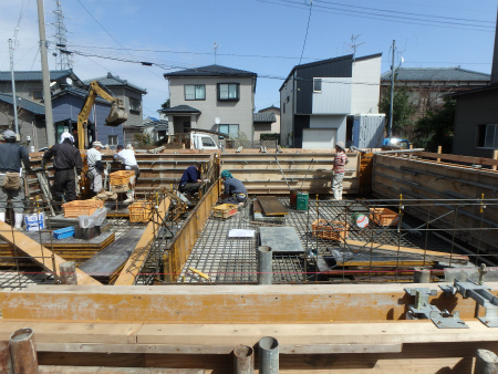 基礎断熱　高基礎